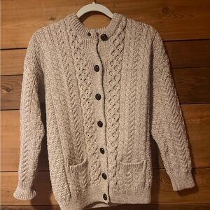 Cozy Cream Cable Knit Sweater
